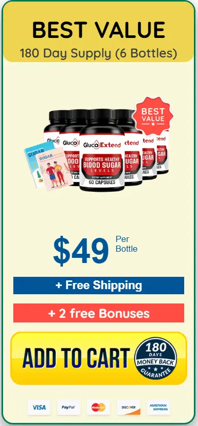 Gluco Extend 6 bottle price